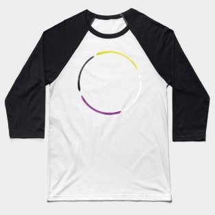 Pride in minimalism (nb pride) Baseball T-Shirt